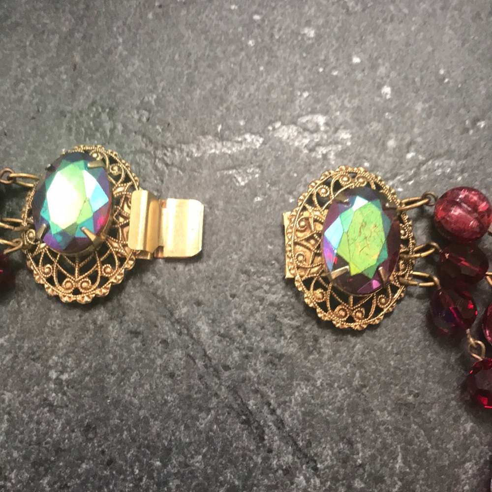 Dramatic Sparkling Bead Necklace - image 5